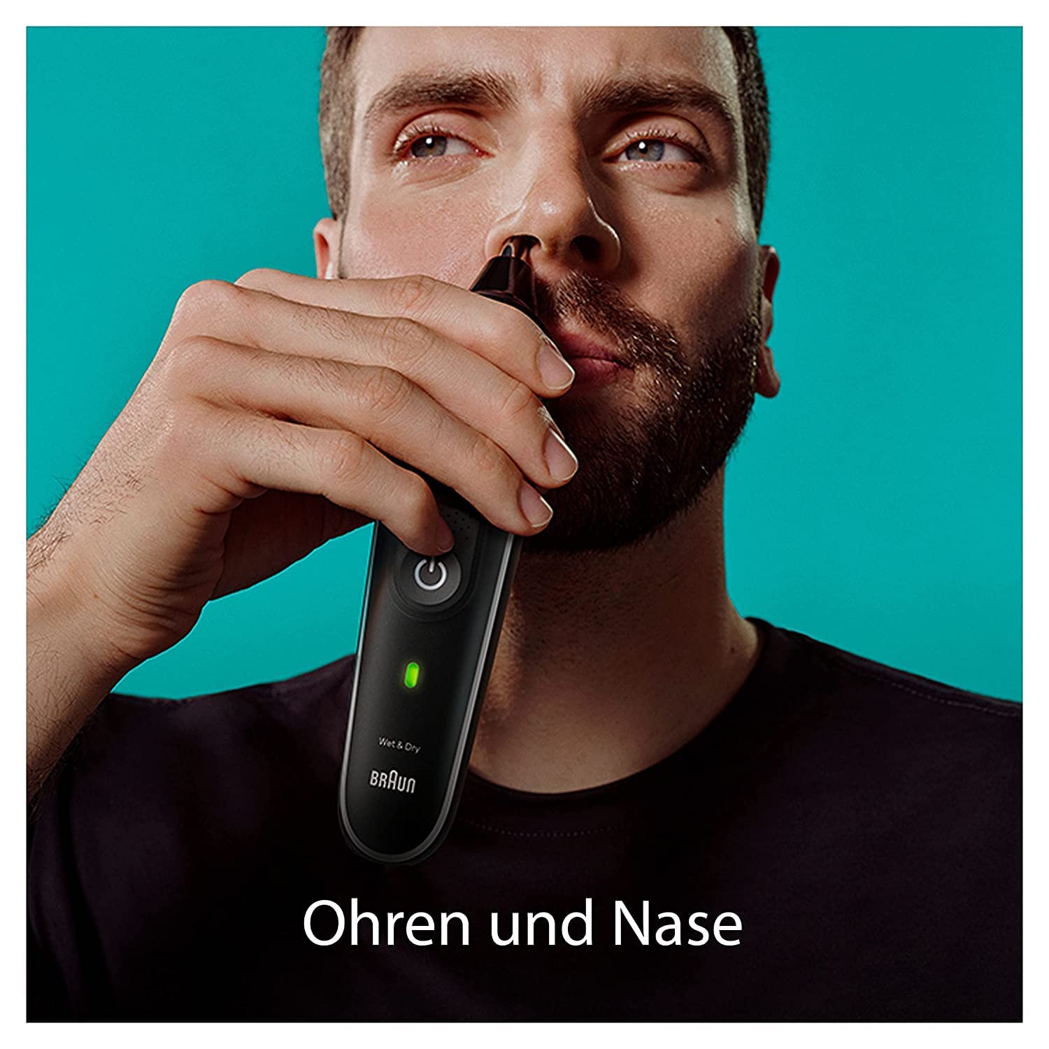 Braun Series 5 All-In-One Bartpflege Bodygroomer Set, 10-in-1 Barttrimmer / Bartschneider (versandfertiger Karton), Trimmer/Haarschneider Herren, Haarschneidemaschine, 100 Min Laufzeit, MGK5445